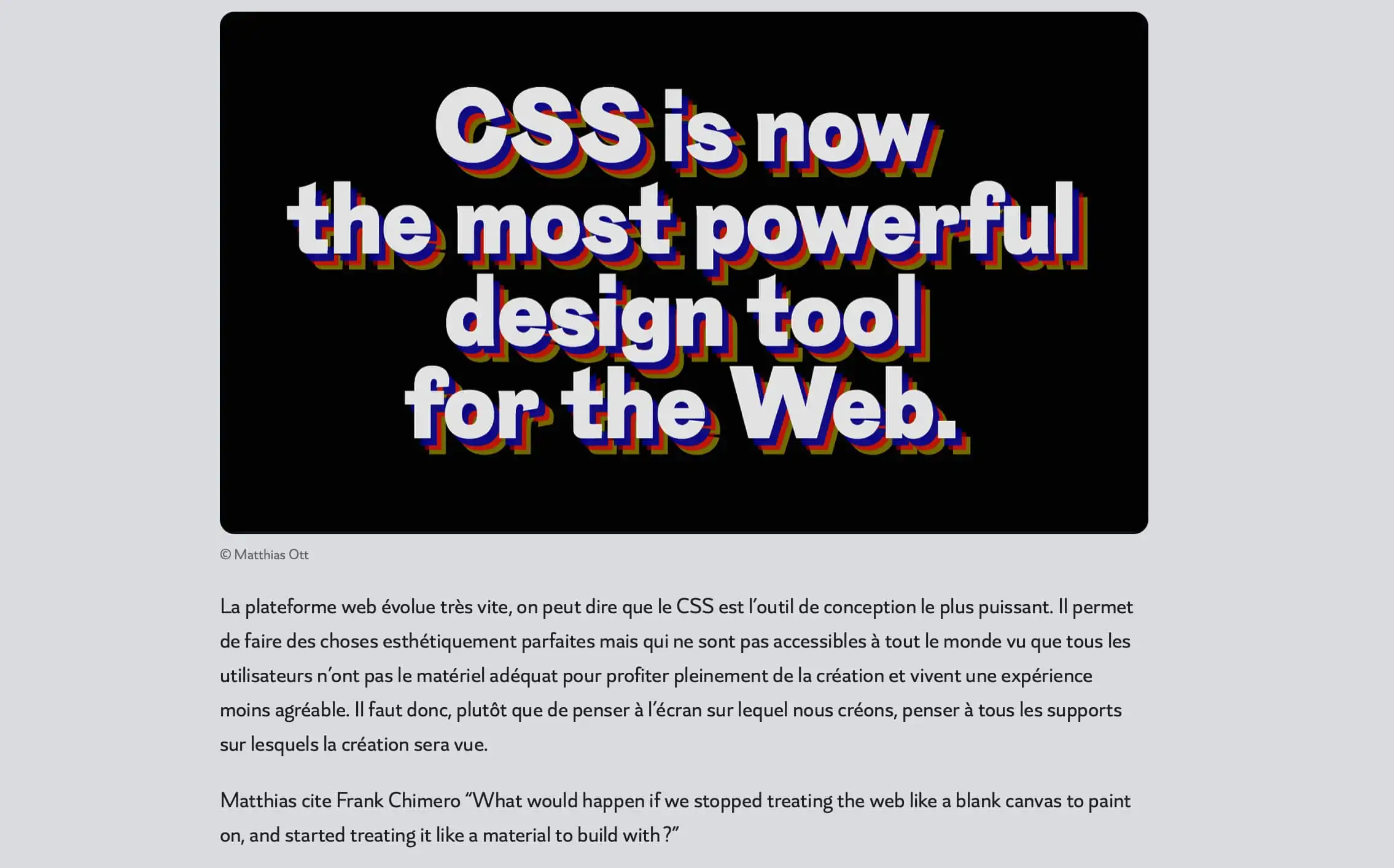 exemple des textes et images utilisée dans Pensées